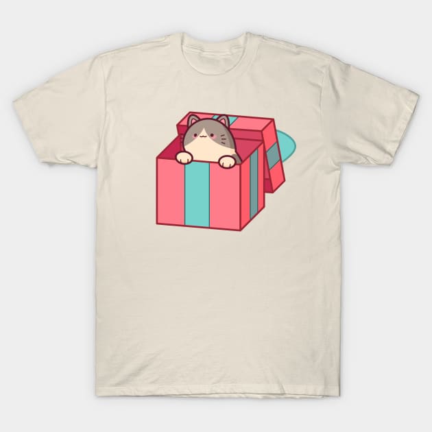 Gift Cat T-Shirt by Everything A Cat